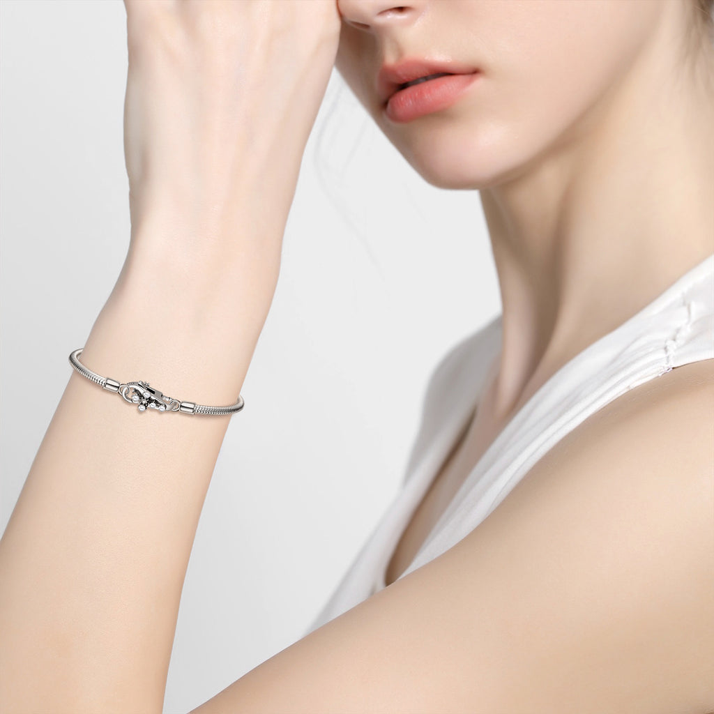 Cross Lobster Clasp With Pearl 925 Sterling Silver Necklace Clasp Bracelet Clasp Personality Diy Accessories