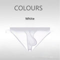 Triangle Ice Silk Ultra-Thin Fully Transparent Mens Briefs