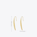Titanium Steel European And American Style Fashion Fine Drop Earrings