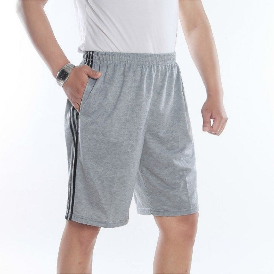 Men's Sporty Casual Shorts Patchwork Cropped Trousers