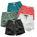 Men's Thin Casual Quick-Dry Running Sports Fitness Cropped Pants For Guys