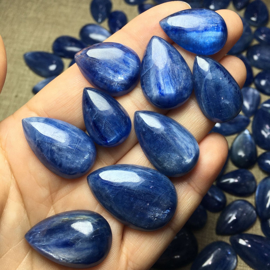 Natural Blue Crystal Water Drop Unisex