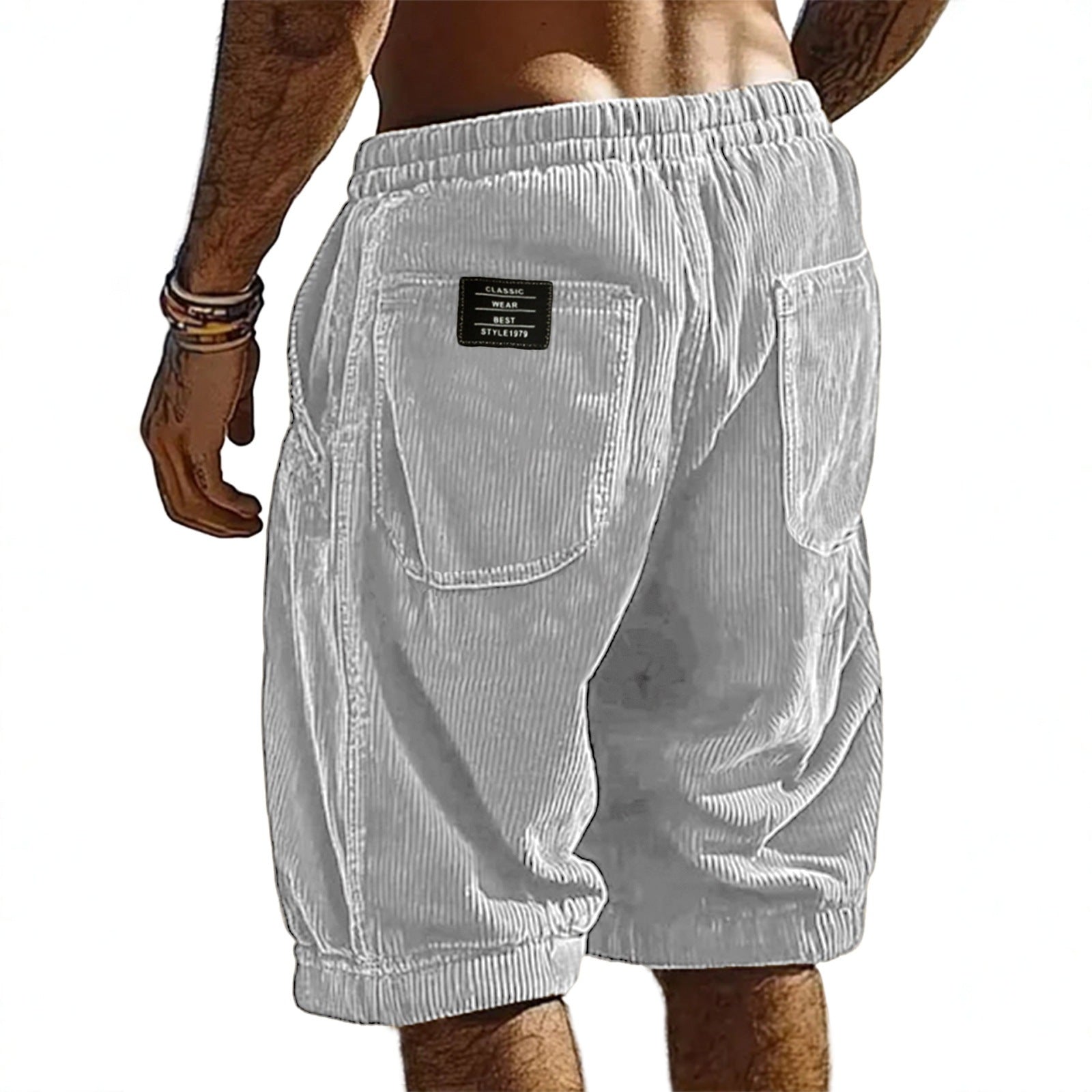 Summer Loose Casual Pants With Drawstring Trendy Multi-color Pants