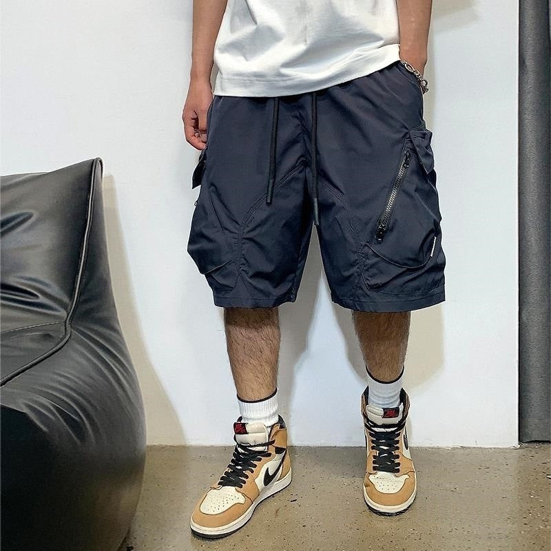 Men's Multi-Pocket Functional Workwear Shorts