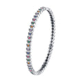 S925 Silver Personality Love Bracelet Women Retro Fashion Style Bracelet Hip Hop Punk Handwear