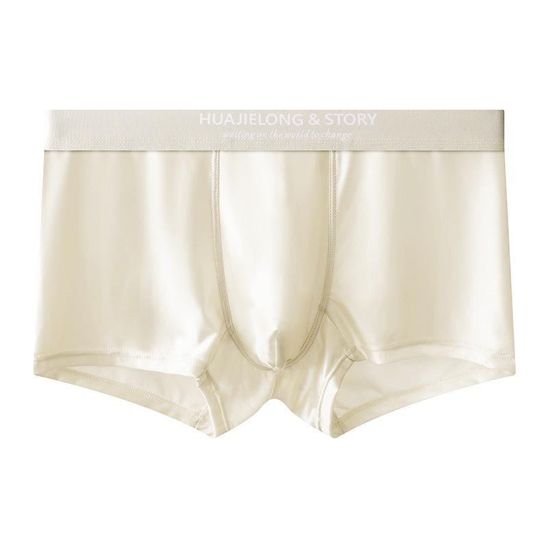 Fashionable Plus-Size Breathable Men's Boxer Briefs