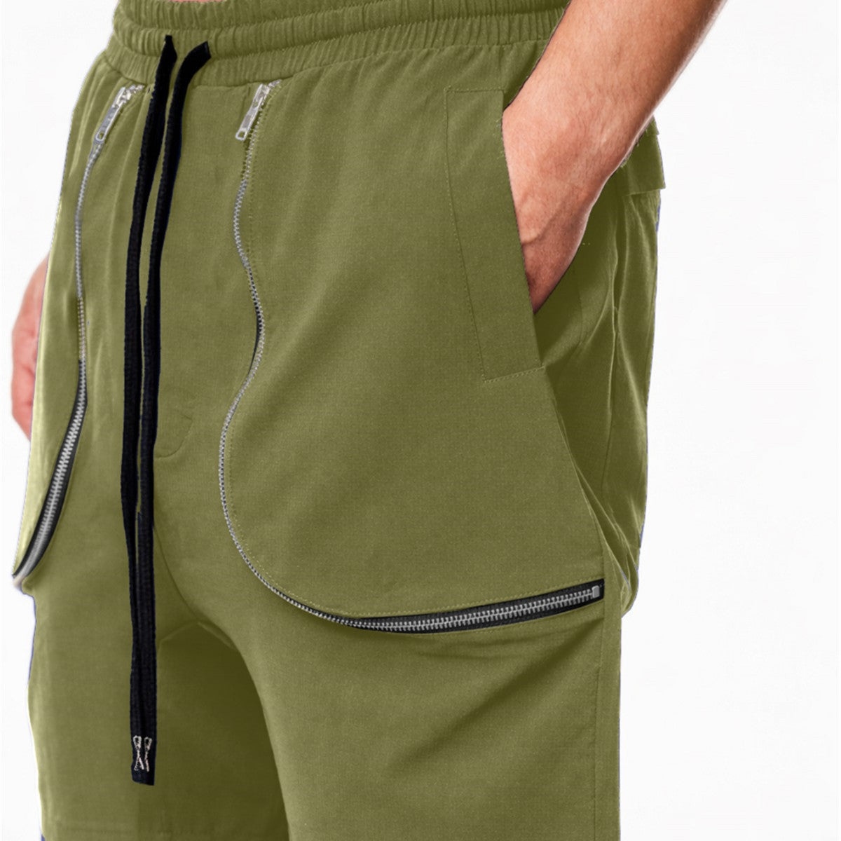 Men's Running Sports Multi-Pocket Casual Shorts