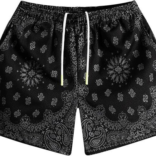 Men's Sports Quarter-Mesh Breathable Shorts