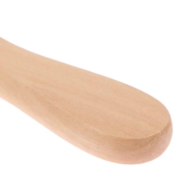 Baby Hair Comb Set Wooden Handle Natural Soft Wool Brush Infant Head  Wooden Handle Head Comfort Massager