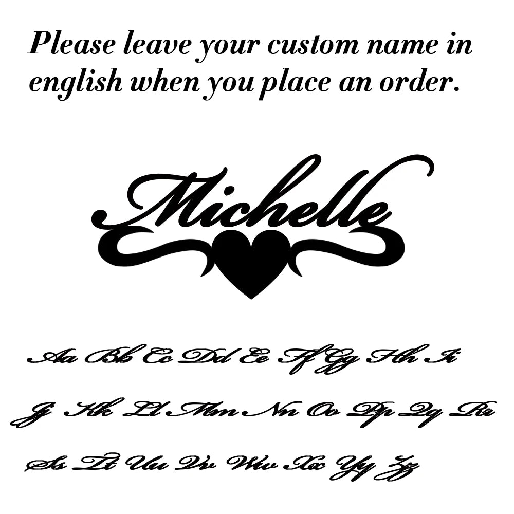 Sipuris Custom Name Necklace Personalized Golden Choker Stainless Steel Necklace For Women Man Customized Jewelry Weddings Gifts