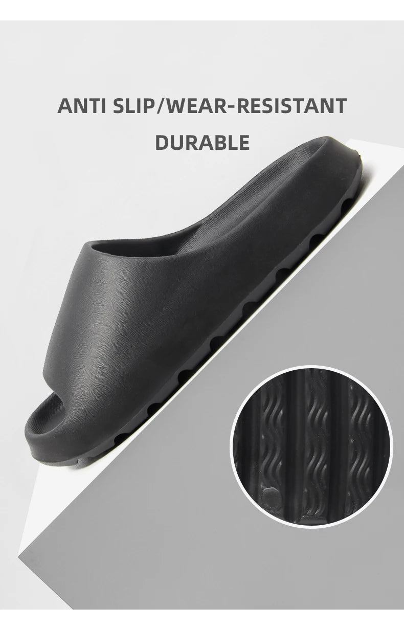 Men's EVA home bathroom anti slip slippers（Product does not come with packaging box）