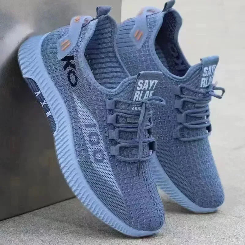 2026 Soft Soled Spring and Autumn Old Cloth Shoes Breathable Mesh Shoes Non-slip Wear-resistant Casual Low-top Shoes Work Shoes