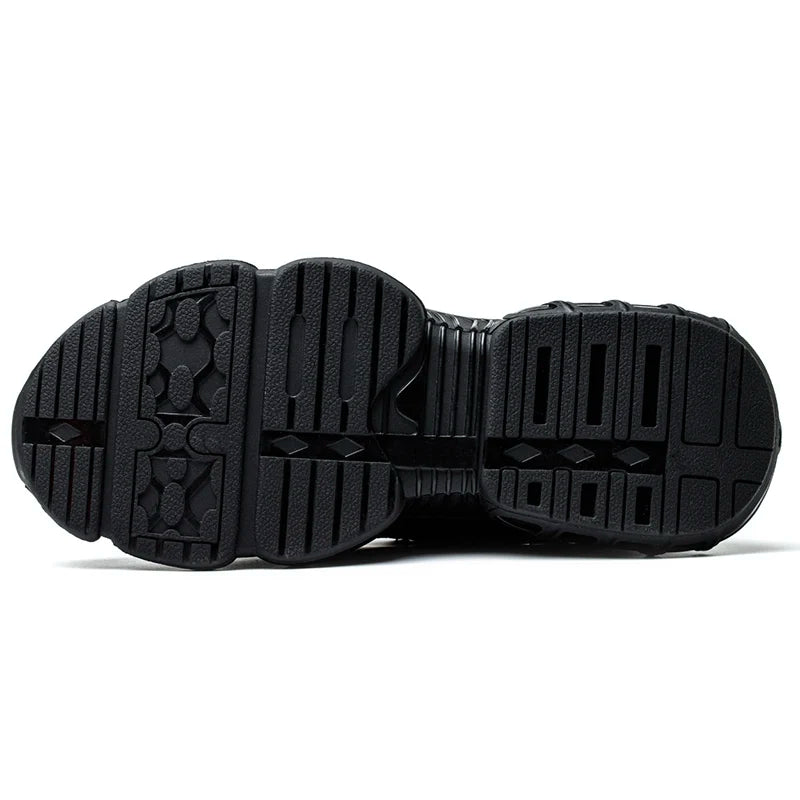 Rotating Button Safety Shoes Men Steel Toe Sneaker Air Cushion Work Shoes Man Puncture Proof Work Safety Boots Protective Shoes