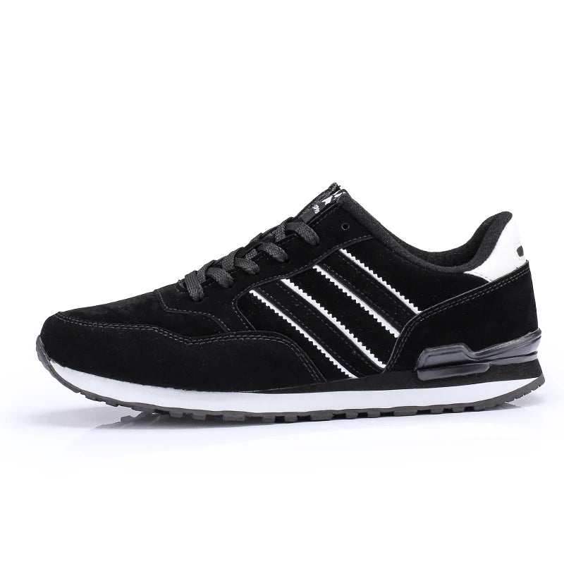 2024 New High Quality Men's Sneakers Leather Casual Shoes Autumn Breathable Men Shoes Male Flat Shoe