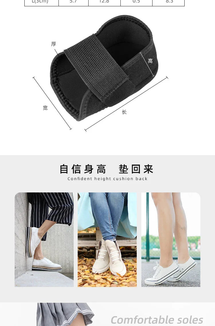 1 Pair Silicone Heel Cup Cushion Shock Absorption Shoe Pads for Plantar Fasciitis Spurs Moisturising Foot Care Protector Inserts