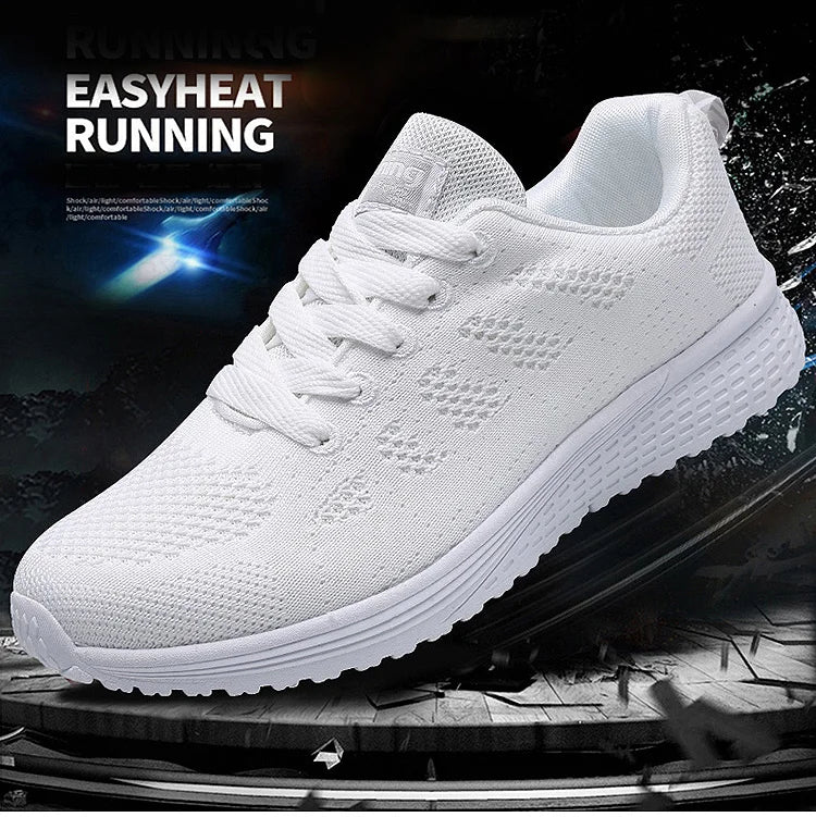 Women's Sports Shoes White Sneakers Lightweight Gym Shoes For Woman Spring Summer Sneaker High Quality Shoes Women Casual Tenis