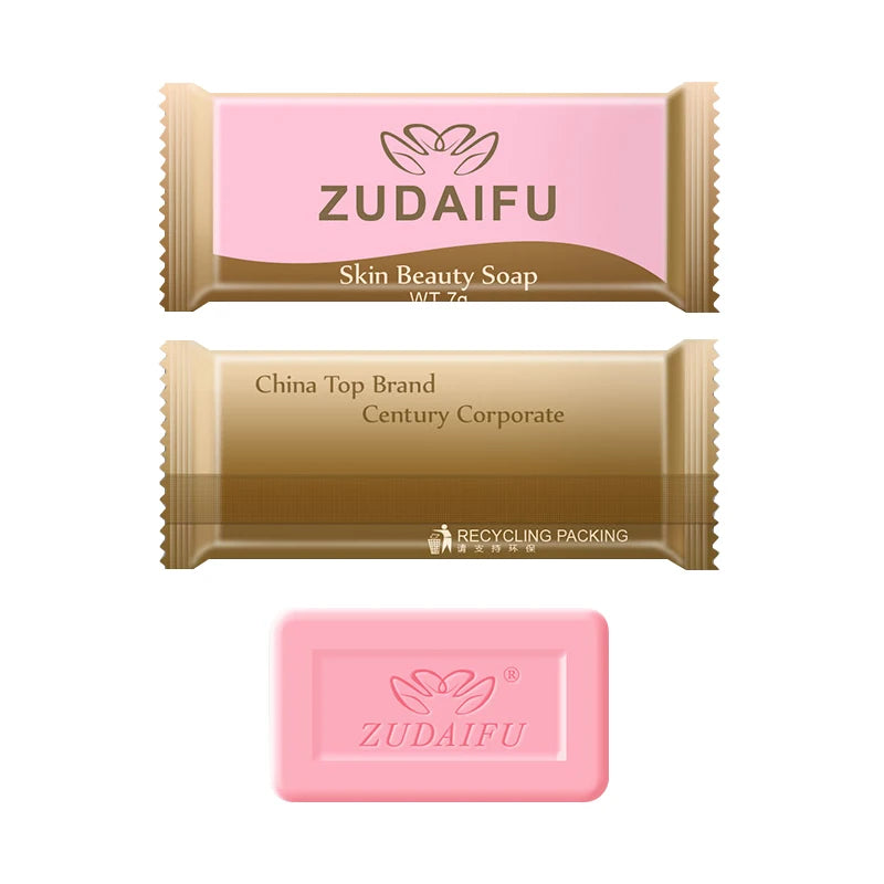 20/30Pc Zudaifu Skin Beauty Soap 7g Cleanser Moisturizing Soothing Oil-control Hand Body Cleansing Removing Mites Soap