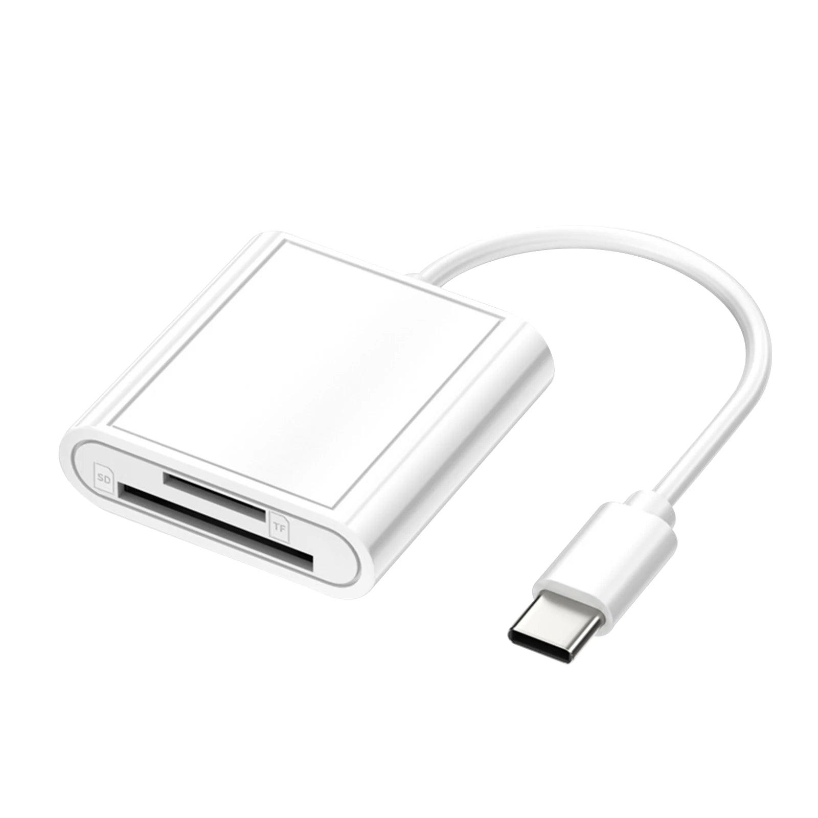 2 in 1 OTG Type C Card Reader USB Flash Drive SD TF Cardreader for  Tablet Type C to Smart Memory Card for