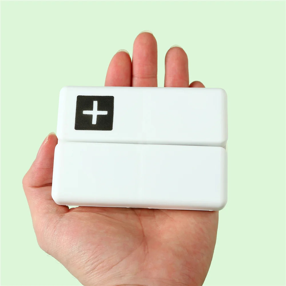 1PC Weekly Pill Box 7 Days Foldable Travel Medicine Holder Pill Box Tablet Storage Case Container Dispenser Organizer Tools