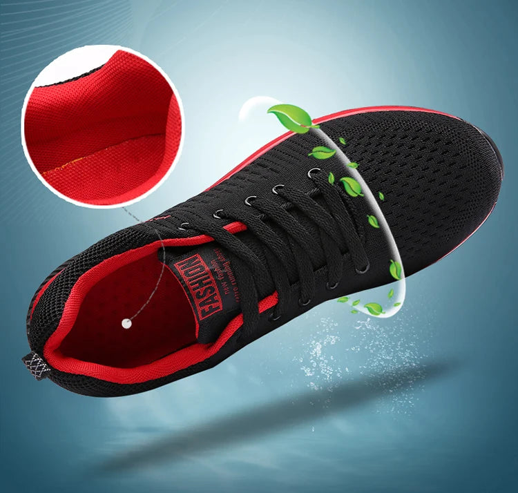 Men Running Sneakers Lightweight Walking Sport Shoes Classical Mesh Breathable Casual Shoes Male Fashion Moccasins Sneaker Men