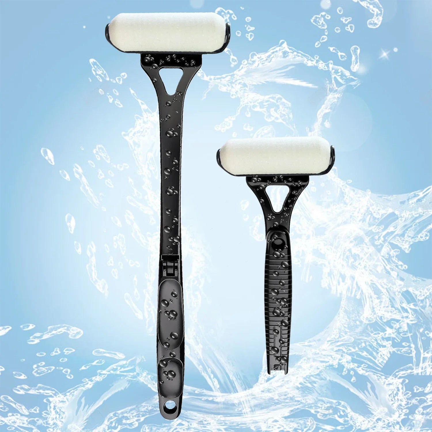 Sun Bath Back Tanning Applicator Foldable Back Applicator Streak Tanner Back Applicator Sunscreen & Tanning Lotion Applicators