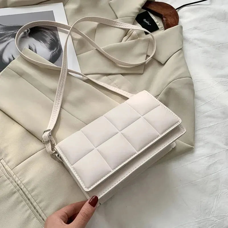 2025 Fashion Brand Designer Women Shoulder Bag Small PU Leather Female Crossbody Bag Trend Classic Handle Handbag Women