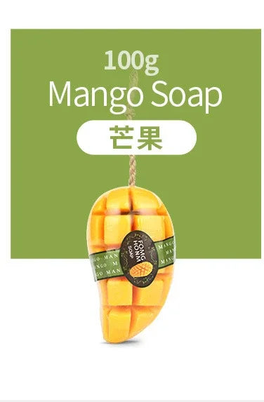 Thailand Fruit Essential Oil Children's Bath Soap Fruit Imitation Soap Mango Sunflower Banana Vegetable Soap