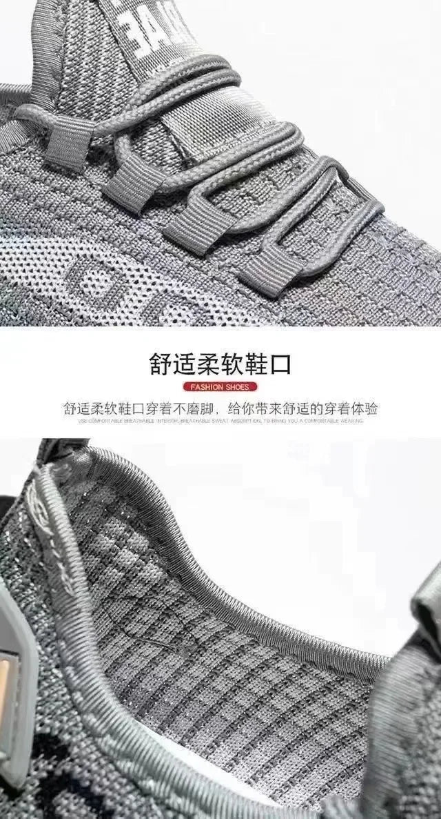 2026 Soft Soled Spring and Autumn Old Cloth Shoes Breathable Mesh Shoes Non-slip Wear-resistant Casual Low-top Shoes Work Shoes