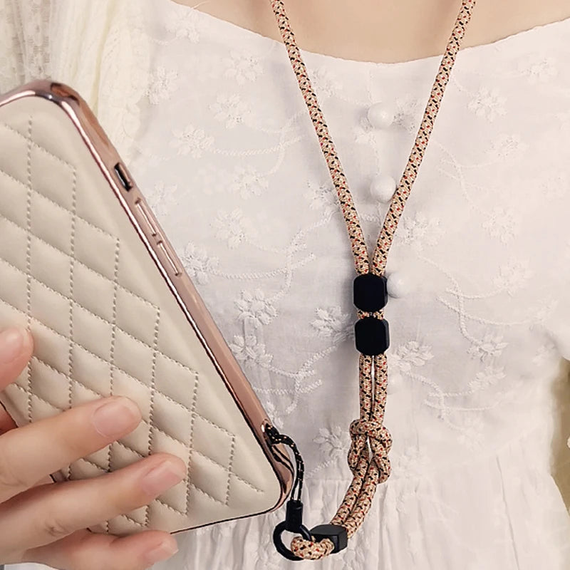 New Lanyard Cell Phone Wrist Hand Strap Cord to Hang the Mobile Rope Smartphone Shoulder Phone Chain Key Strap for IPhone