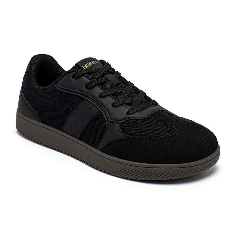 HOBIBEAR Unisex Barefoot Sneakers Wide Toe Minimalist Zero Drop Non Slip Shoes Lace Up Mesh Casual Sneaker