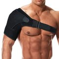 Adjustable Shoulder Brace Men and Women All Use, Breathable Shoulder Support Sleeve for AC Joint Relief and Shoulder Stability
