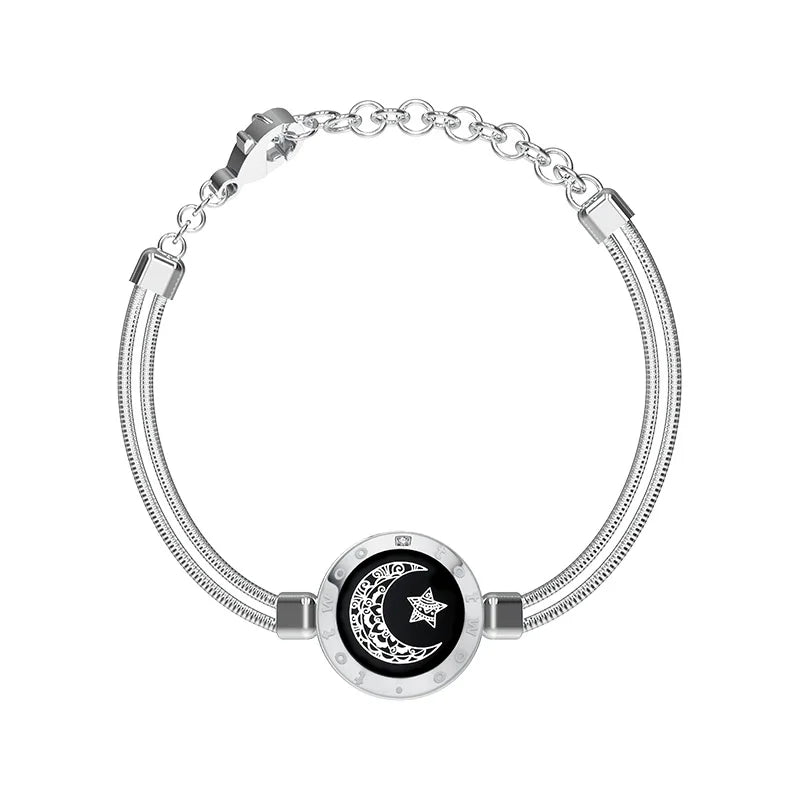 Totwoo Touch Single Bracelet - Long Distance Touch Bracelet Light up and Vibration Relationship Love Baracelet Smart Jewelry