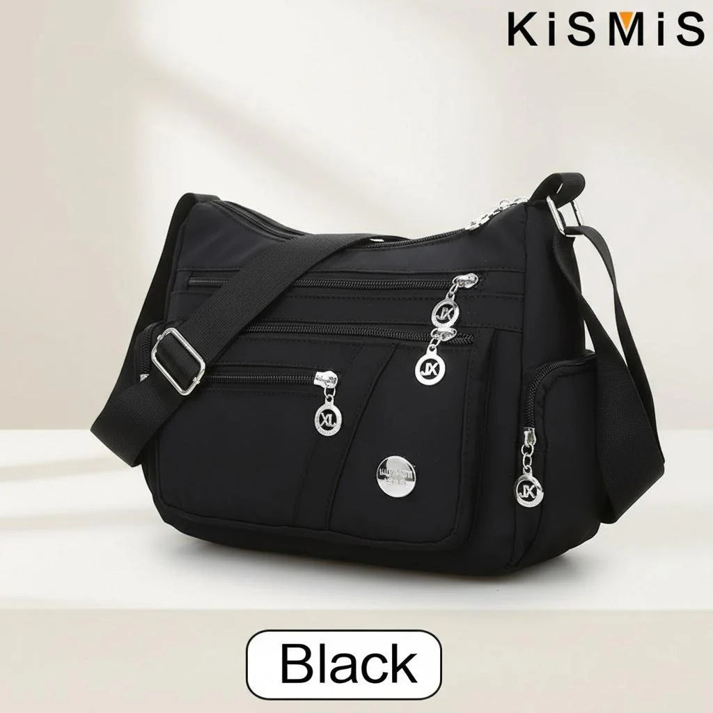 Fashion Women Waterproof Crossbody Bag Casual Single Shoulder Handbag Messenger Bag Oxford Material