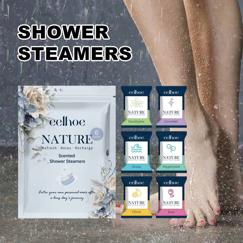 EELHOE Shower Steamer Tablet Nourishing Clean Dirt Eliminate Odor Relaxing Relieve Fatigue Moisturizing Shower Spa Bath Supplies