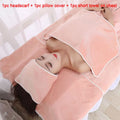 3 Pcs/Set SPA Beauty Salon Towel Thicken Microfiber Towel Set Headband+Chest+Pillow Towel Skin Management Bed Linen Accessories