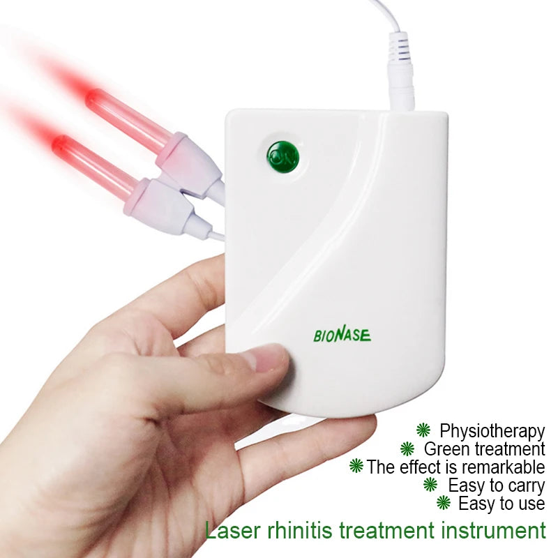 Rhinitis Instrument BioNase Nose Rhinitis Sinusitis Cure Therapy Laser Runny Sneeze Treatment Nose Rhinitis Nose Care Device