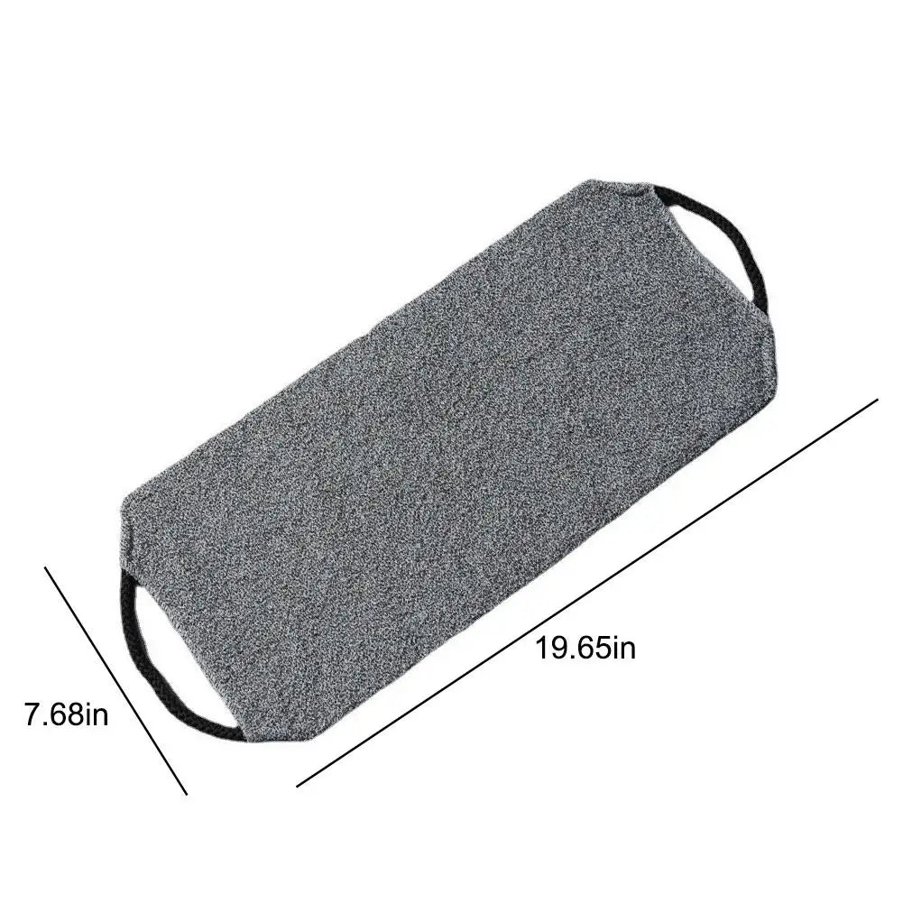 1pc Exfoliating Bath Towel Body Back Scrubber Belt Bath Stretchable Full Body Washcloth Super Absorbent Towel Bathroom Supplies