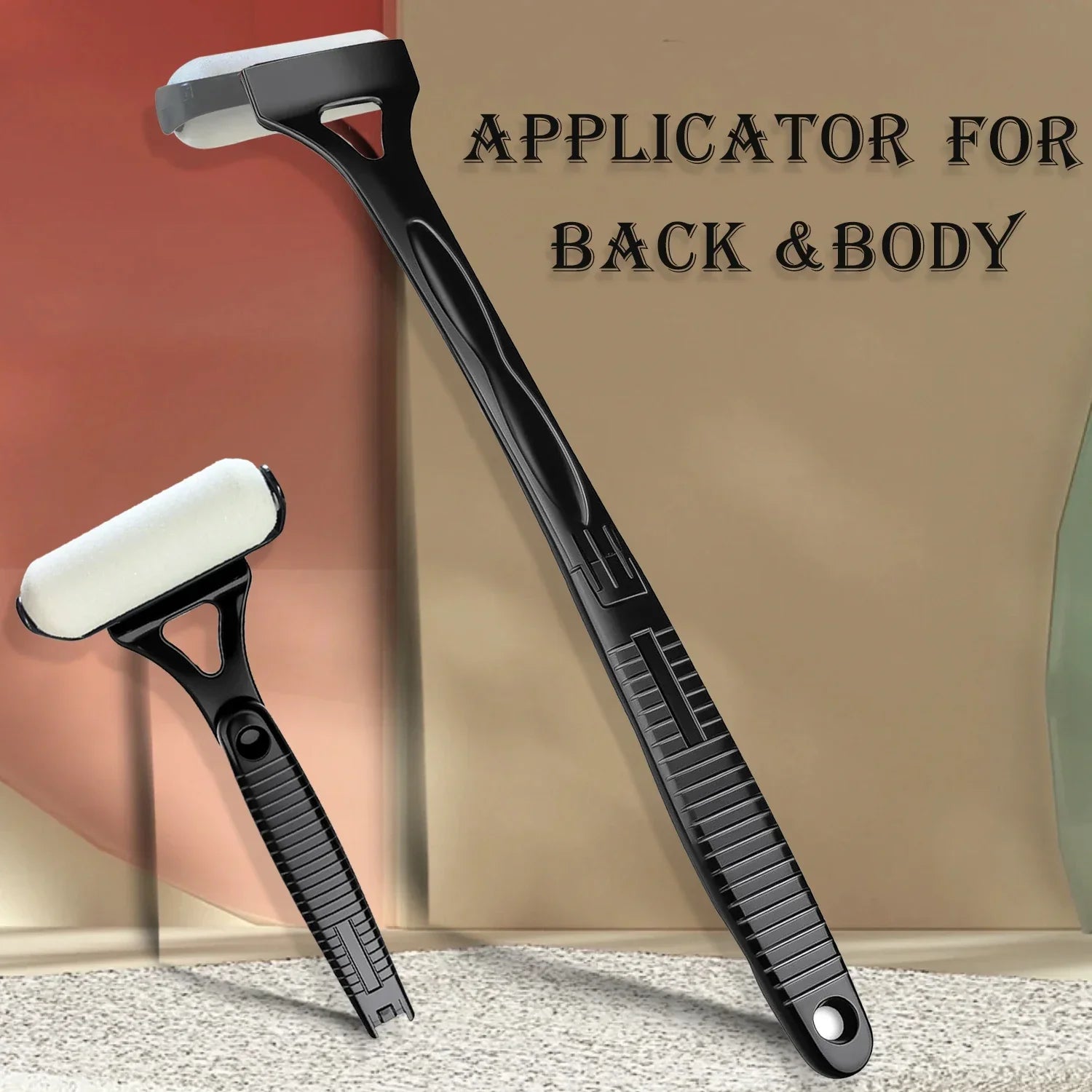 Sun Bath Back Tanning Applicator Foldable Back Applicator Streak Tanner Back Applicator Sunscreen & Tanning Lotion Applicators