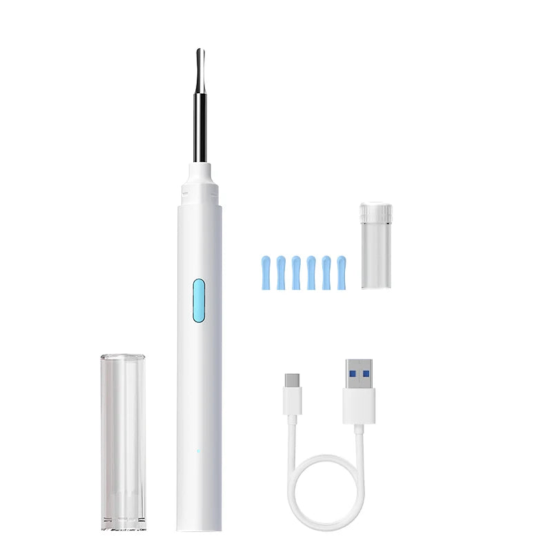 Visual Ear Cleaner Video Ear Camera 4.2mm Ear Picking WIFI Ear Endoscope With 6LEDs Digital Ear Wax Removal Tool Ear Spoon Kit
