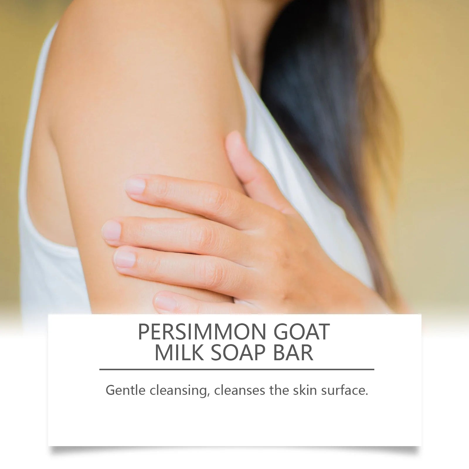 OceAura Persimmon Goat Milk Fragrance Soap Moisturizes, Moisturizes, Mildly Cleanses, Fragrances, Softens and Cares Skin Soap