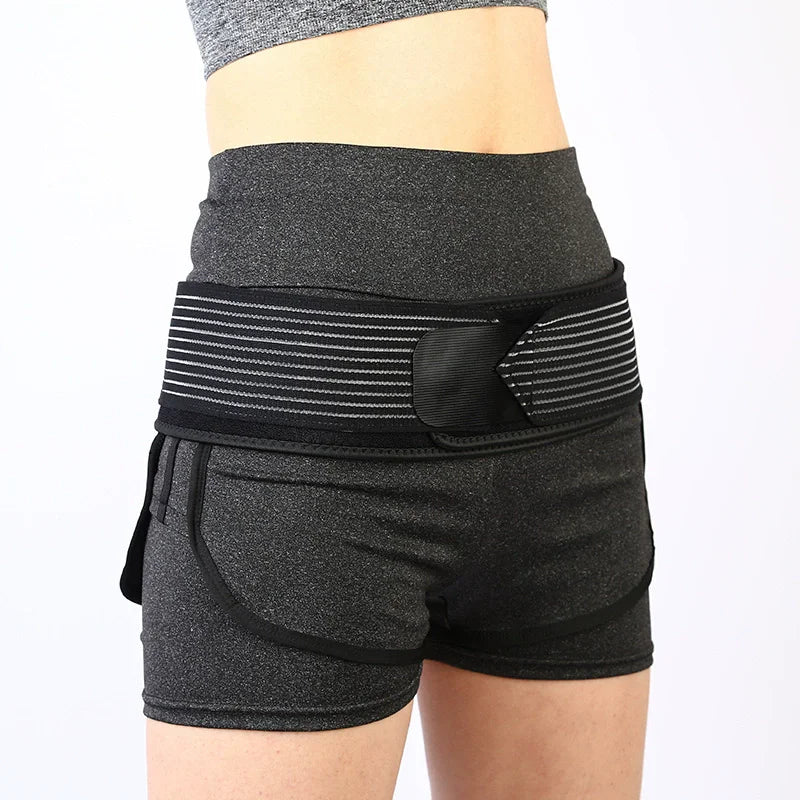Sacroiliac SI Joint Hip Belt Lower Back Support Brace For Men Women Pelvic Support Belt Trochanter Belts Sciatica Pelvis Lumbar