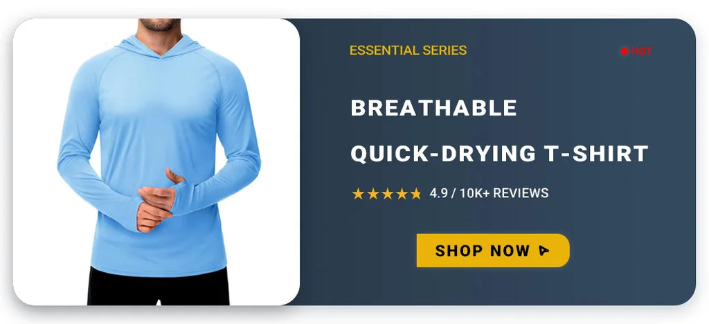 TACVASEN UPF 50+ Sun Protection Fishing Shirts Men's Quick Dry Long Sleeve Shirts Mesh Breathable Hiking Work Cargo Shirts