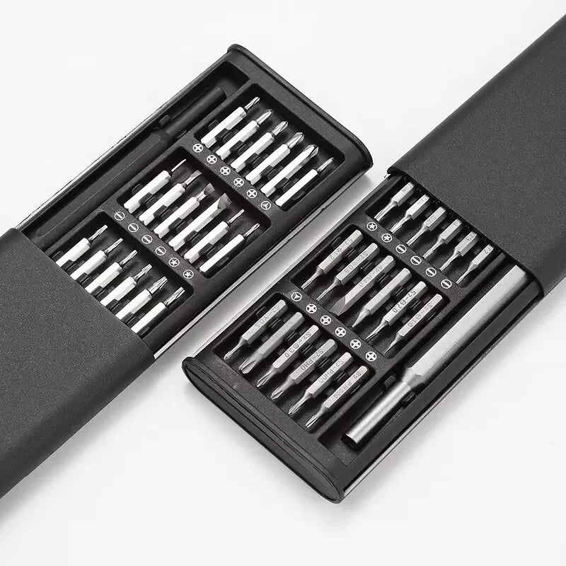 25 In 1 With 24 Piece Magnetic Precision Screwdriver Set Mini Pocket Screwdriver Set, Small Repair Set For Mobile Phone/PC/Came