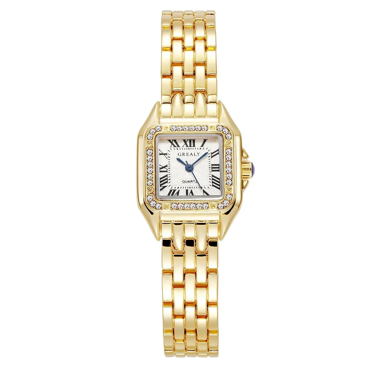 Luxury  Women Watches Fashion Square Quartz Wristwatch Simple Ladies Clock Reloj Mujer