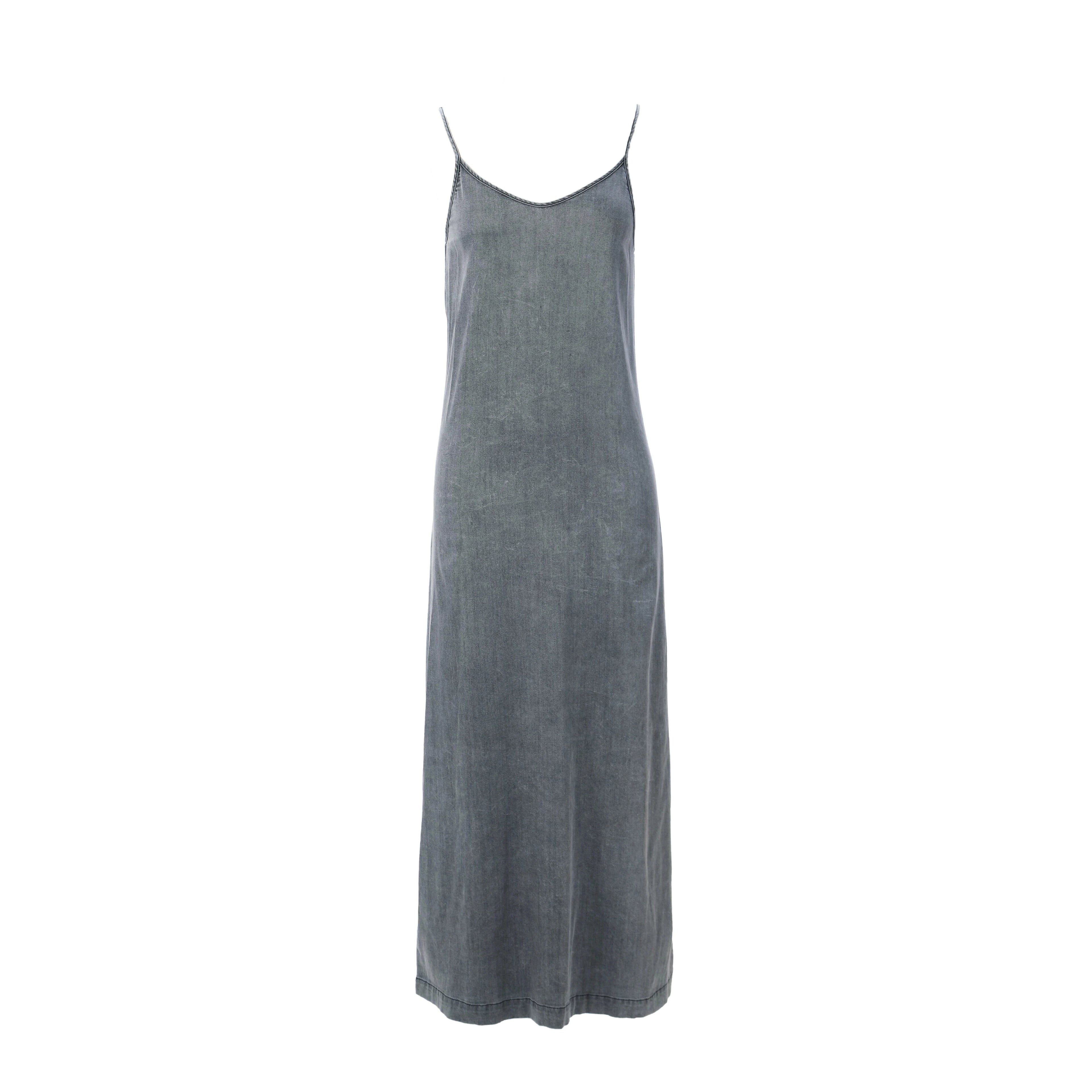 AP SS25 Women Lightweight Denim Wrap Blouse & Slip Dress