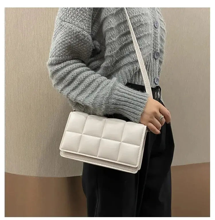 2025 Fashion Brand Designer Women Shoulder Bag Small PU Leather Female Crossbody Bag Trend Classic Handle Handbag Women