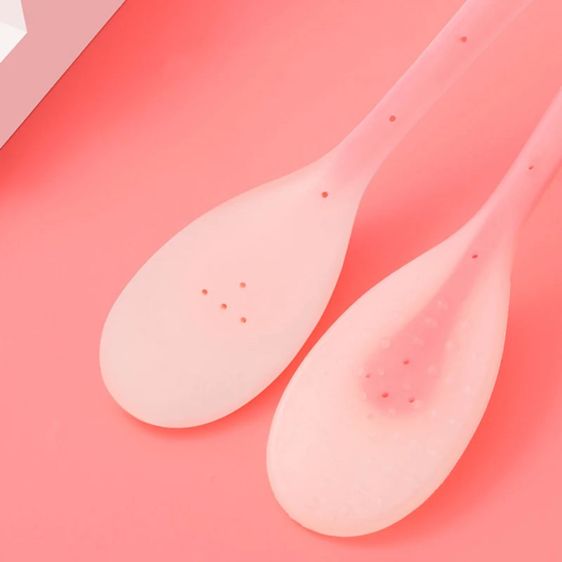 【Multi-Function Lotion Sunscreen Ointment Applicator Silicone Long Handle Body Cleaner Shower Brush Sunscreen Back Applicator】