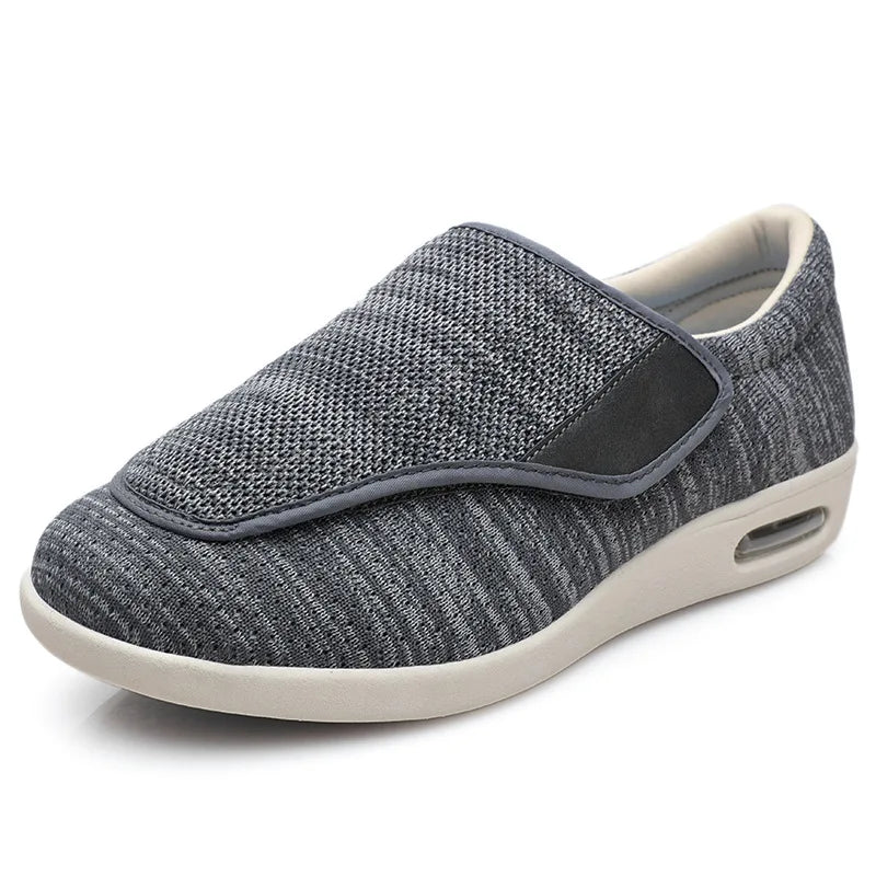 XIHAHA New Casual Orthopedics Wide Feet Swollen Shoes Thumb Eversion Adjusting Soft Comfortable Diabetic Shoe Walking Shoes