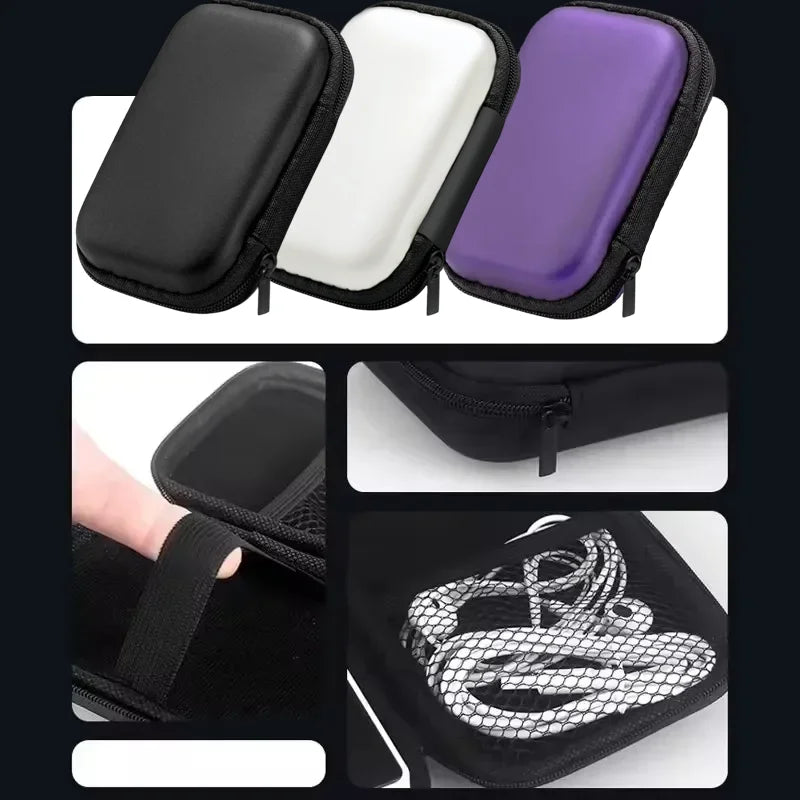 Tempered Glass Screen Protectors+Bag for R36S Game Console Storage Bag & Screen Protectors Tempered Glass Film for Game Accessor