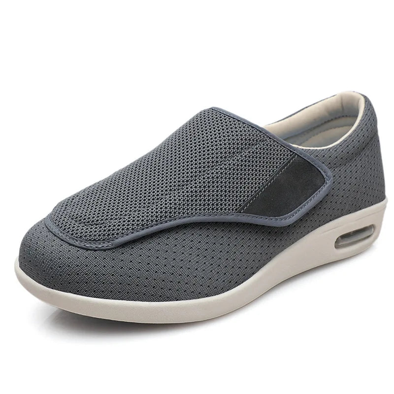 XIHAHA New Casual Orthopedics Wide Feet Swollen Shoes Thumb Eversion Adjusting Soft Comfortable Diabetic Shoe Walking Shoes